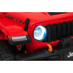 Elektrické autíčko Jeep Wrangler Rubicon Lift 4x4, 24V - červené